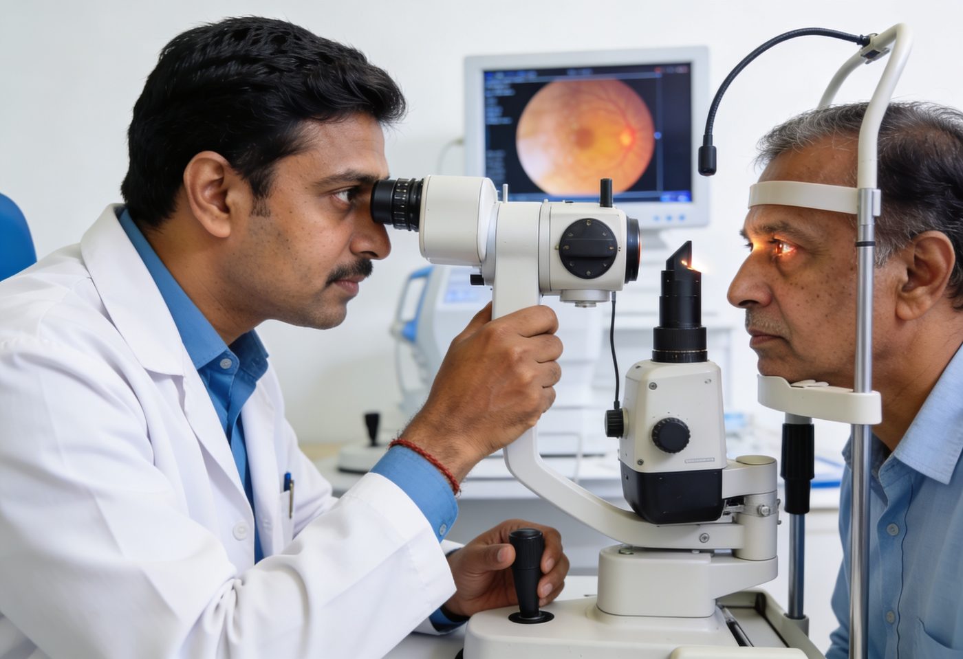 Diabetic retina eye care in Repalle